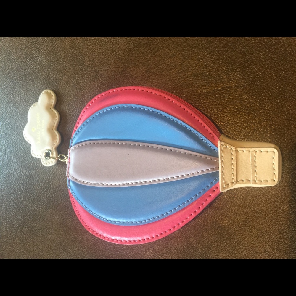 Kate Spade Hot Air Balloon coin purse